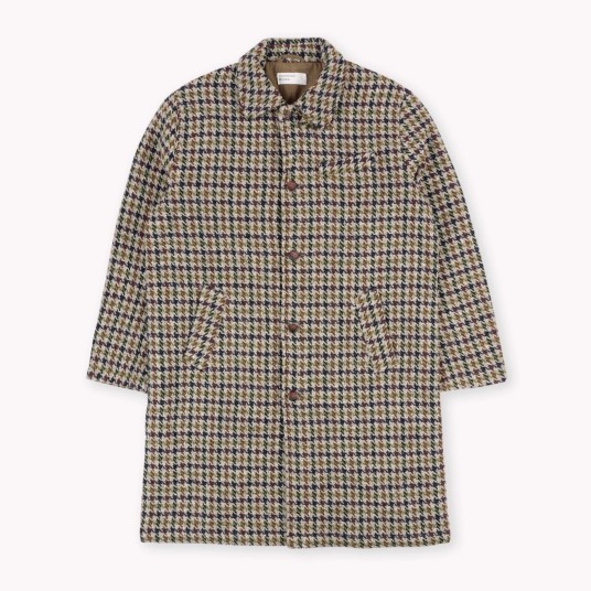 OVERCOAT RECYCLED TWEED