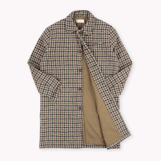 OVERCOAT RECYCLED TWEED