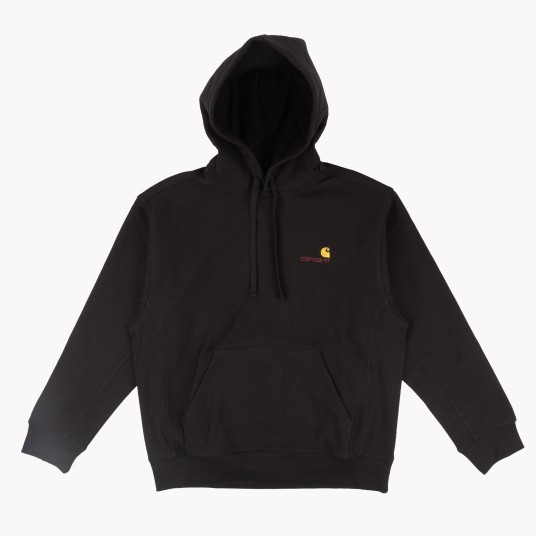HOODED AMERICAN SCRIPT
