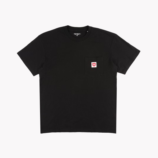 S/S POCKET HEART