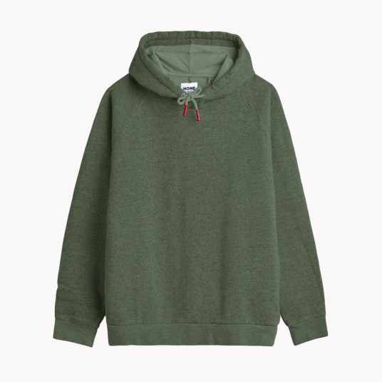 TERRY HOODIE GREEN SMOKE