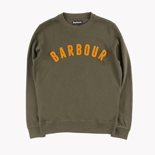 PREP LOGO CREW OLIVE
