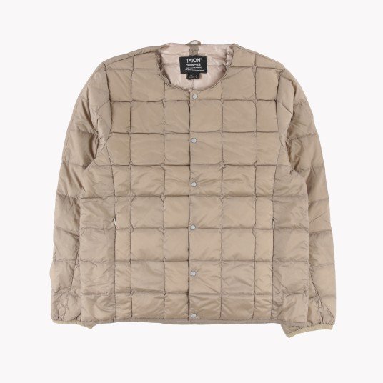 CREW NECK BUTTON DOWN JKT