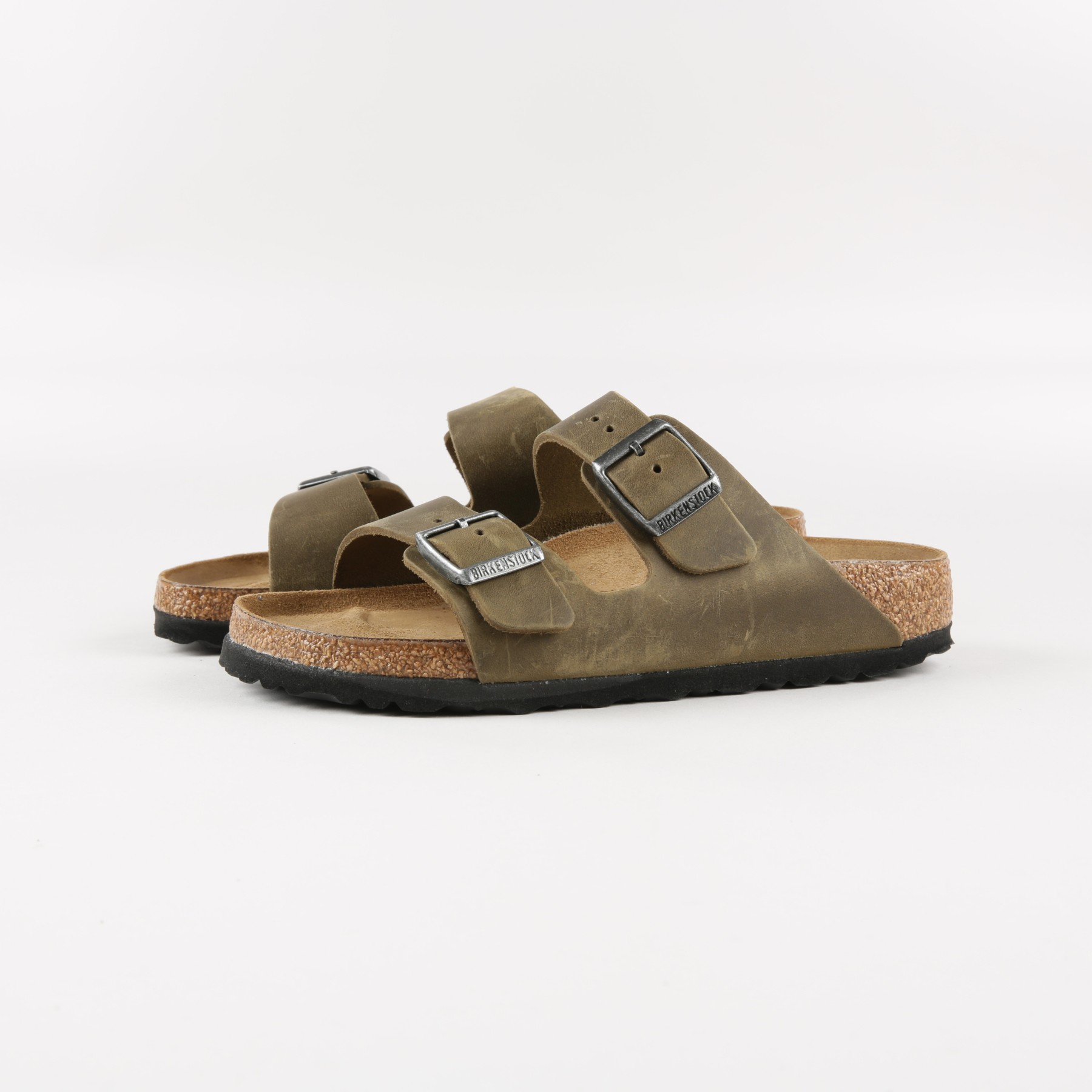 Birkenstock ARIZONA KAKI REGULAR 1027022 SANDALS Chez Vibe