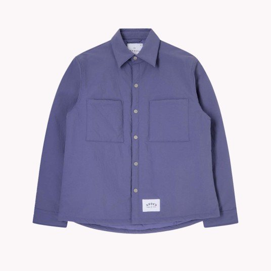 SPHERE PADDED OVERSHIRT LS