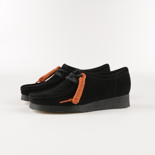 W WALLABEE BLACK SDE