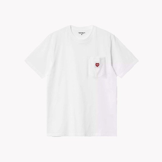S/S POCKET HEART