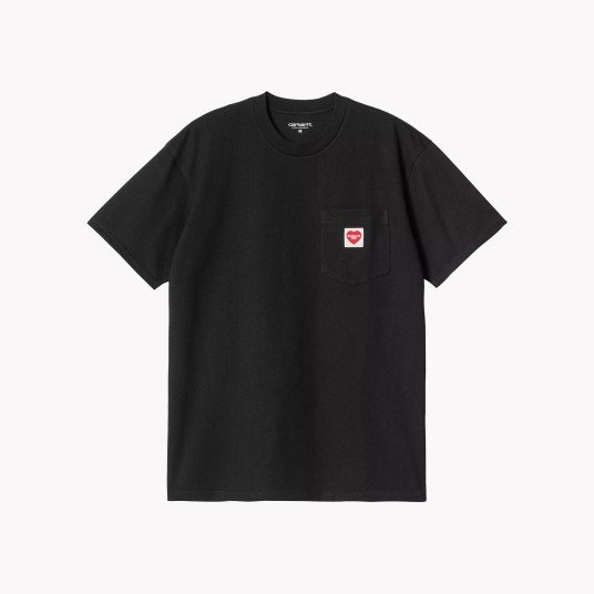 S/S POCKET HEART