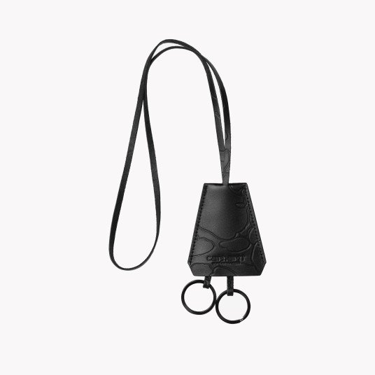 CAMO DUCK KEY BELL COW LEATHER