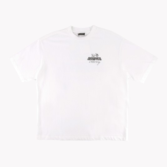 1DELIVERY WHITE TEE