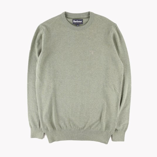 PIMA COTTON CREW NECK SWEATER