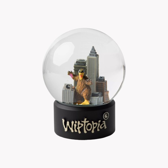 WIPTOPIA SNOW GLOBE GLASS
