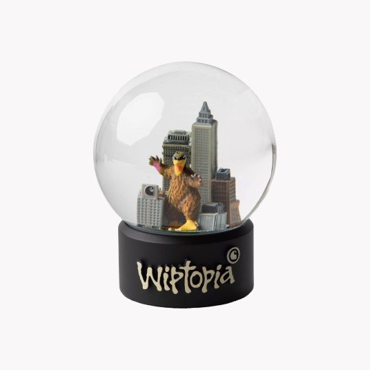 WIPTOPIA SNOW GLOBE GLASS