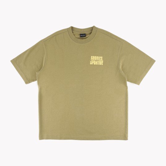 SPORTIVE RADIO KHAKI TEE