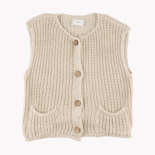 GILET LOLA BEIGE