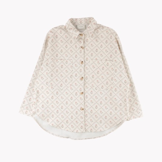 VESTE CELIA FLORES ROSA