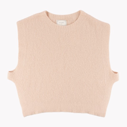 GILET ELI ROSA CLARO