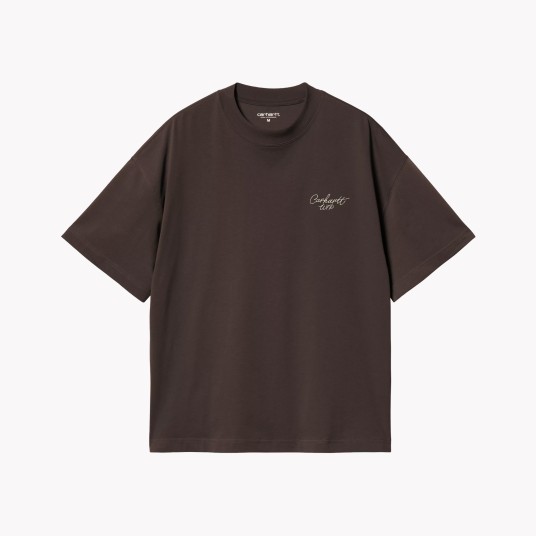 S/S SIGNATURE SCRIPT T-SHIRT
