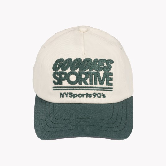 NYS CAP ECRU/GREEN