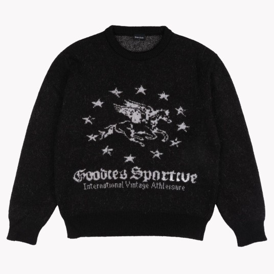 BLACK BEAN KNIT BLACK