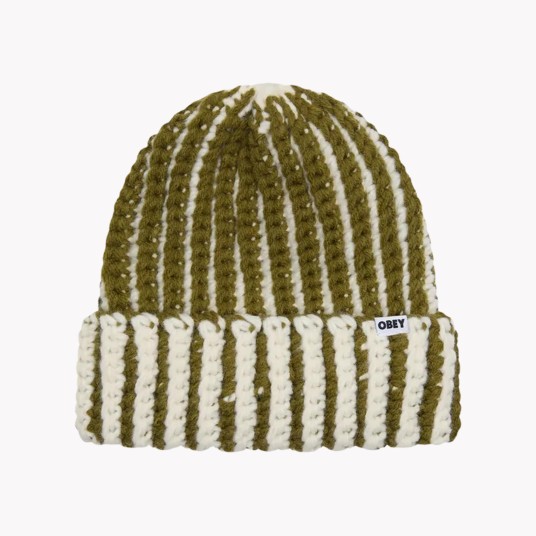 OBEY SCOUT BEANIE MOSS...