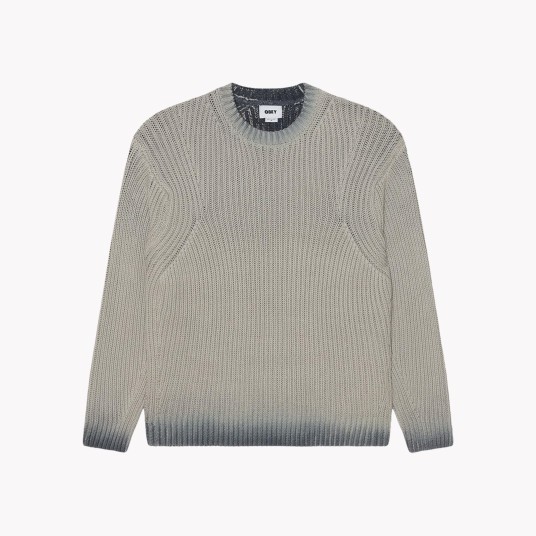 OBEY IAN SWEATER GREY FADED...
