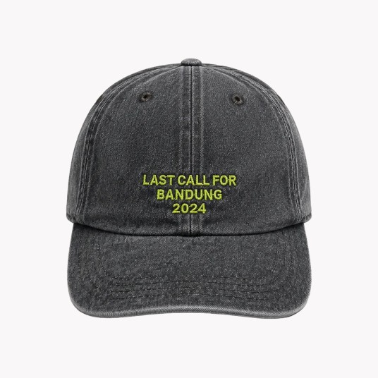 LOGO BANDUNG CAP BLACK