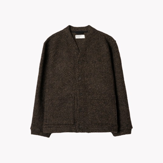 ADVANCE CARDIGAN BROWN