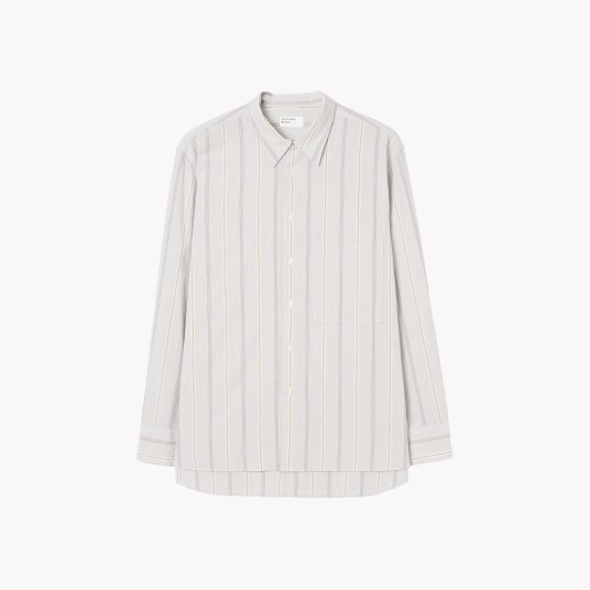 SQUARE POCKET SHIRT DOVE