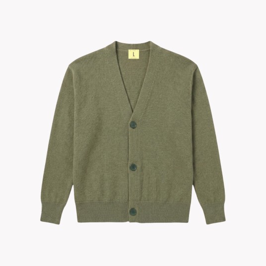 ARMEN POLO MANCHE LONGUE KHAKI