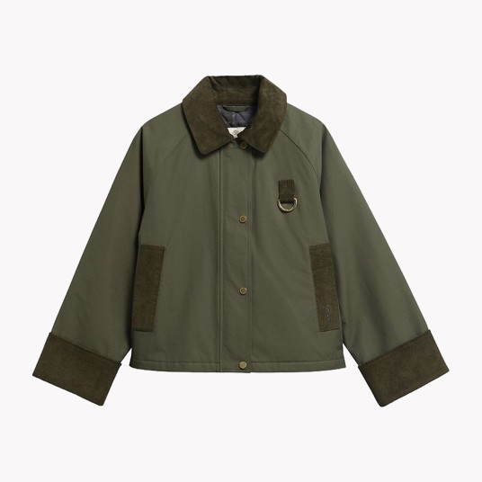 WENDY CASUAL JACKET OLIVE/SH