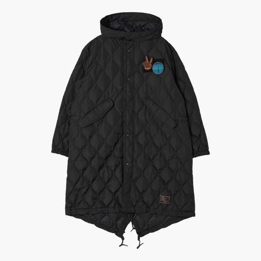 DOWN MOD PARKA BLACK