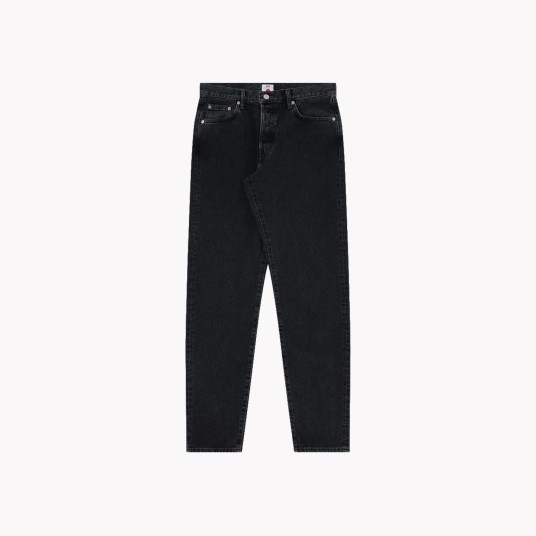 REGULAR TAPERED JEANS BLACK...