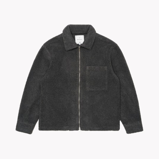 SNUG II OVERSHIRT LS DARK GREY