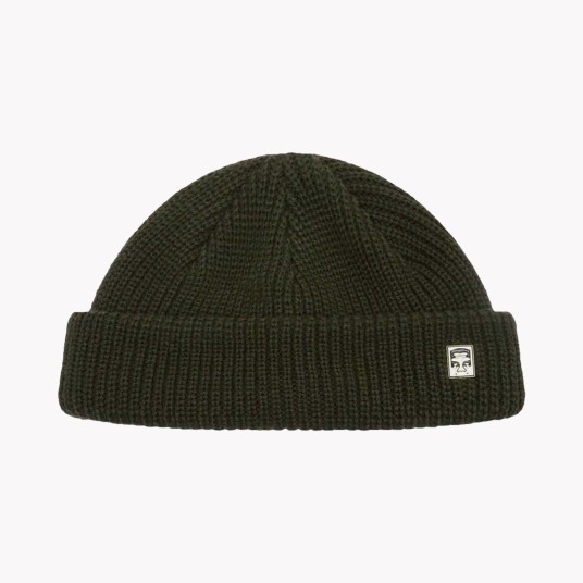 OBEY MICRO BEANIE KOMBU GREEN