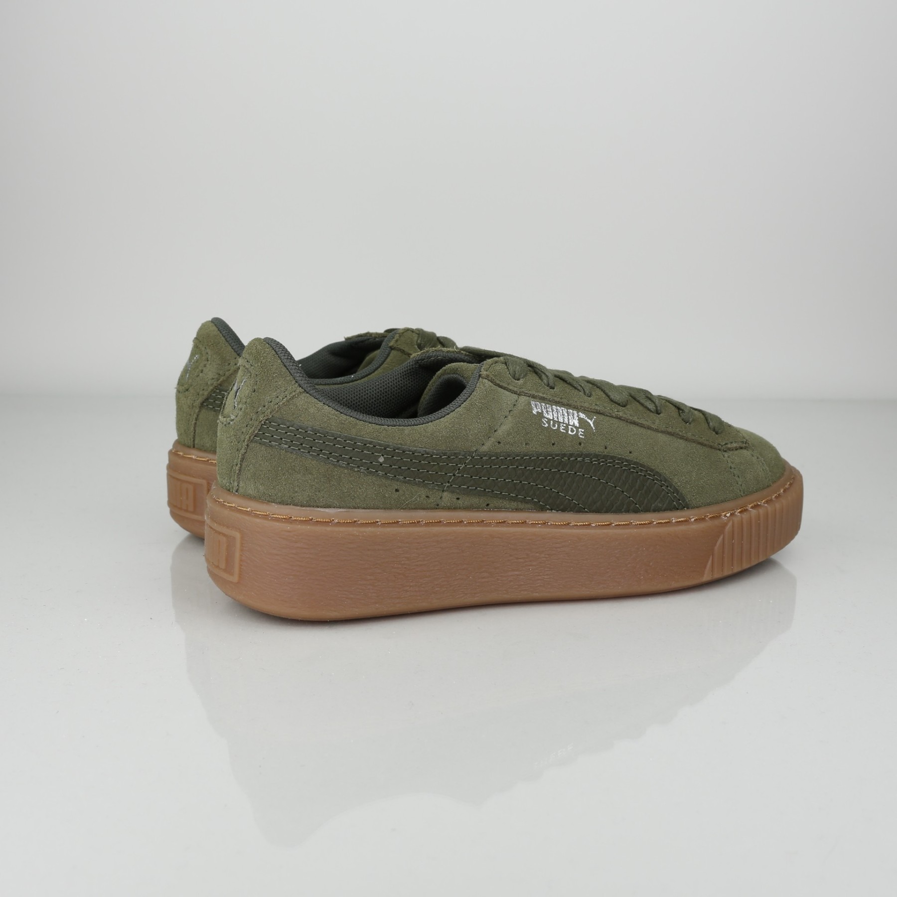 WNS SUEDE PLATFORM ANIMAL