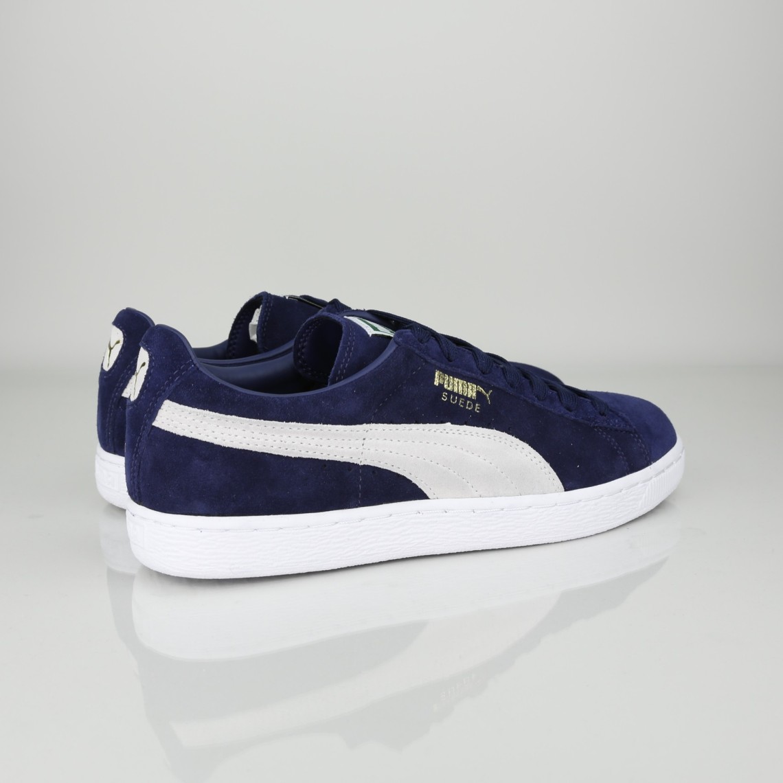 Puma suede sales peacoat blue