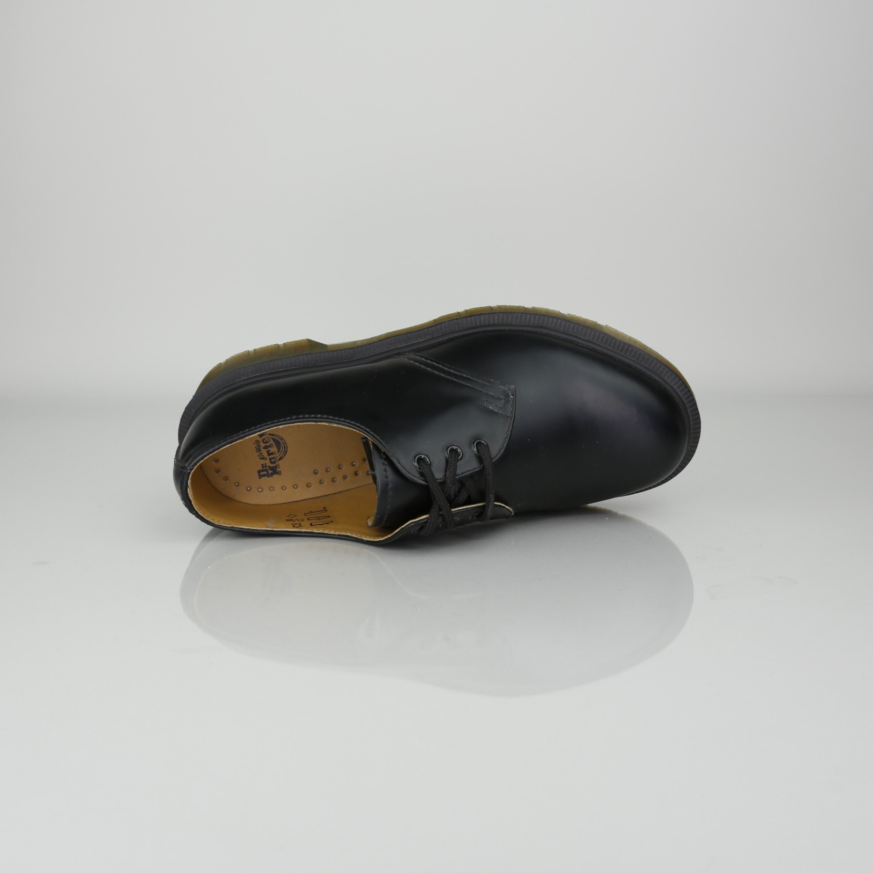 Dr Martens 1461 PW BLACK SMOOTH 10078001 DRESS SHOES Chez Vibe