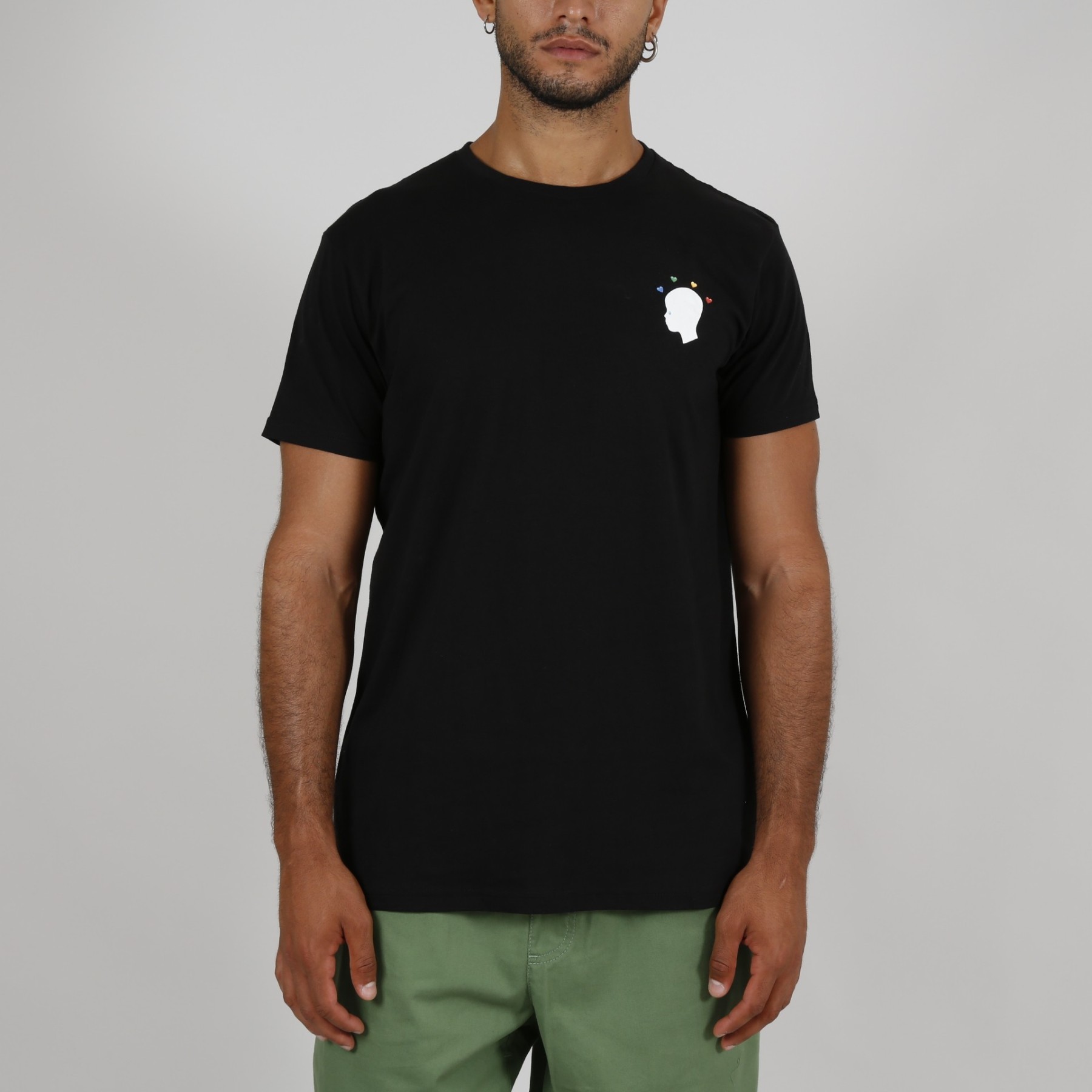 RF LEWIS CAPSULE BLACK T-SHIRT