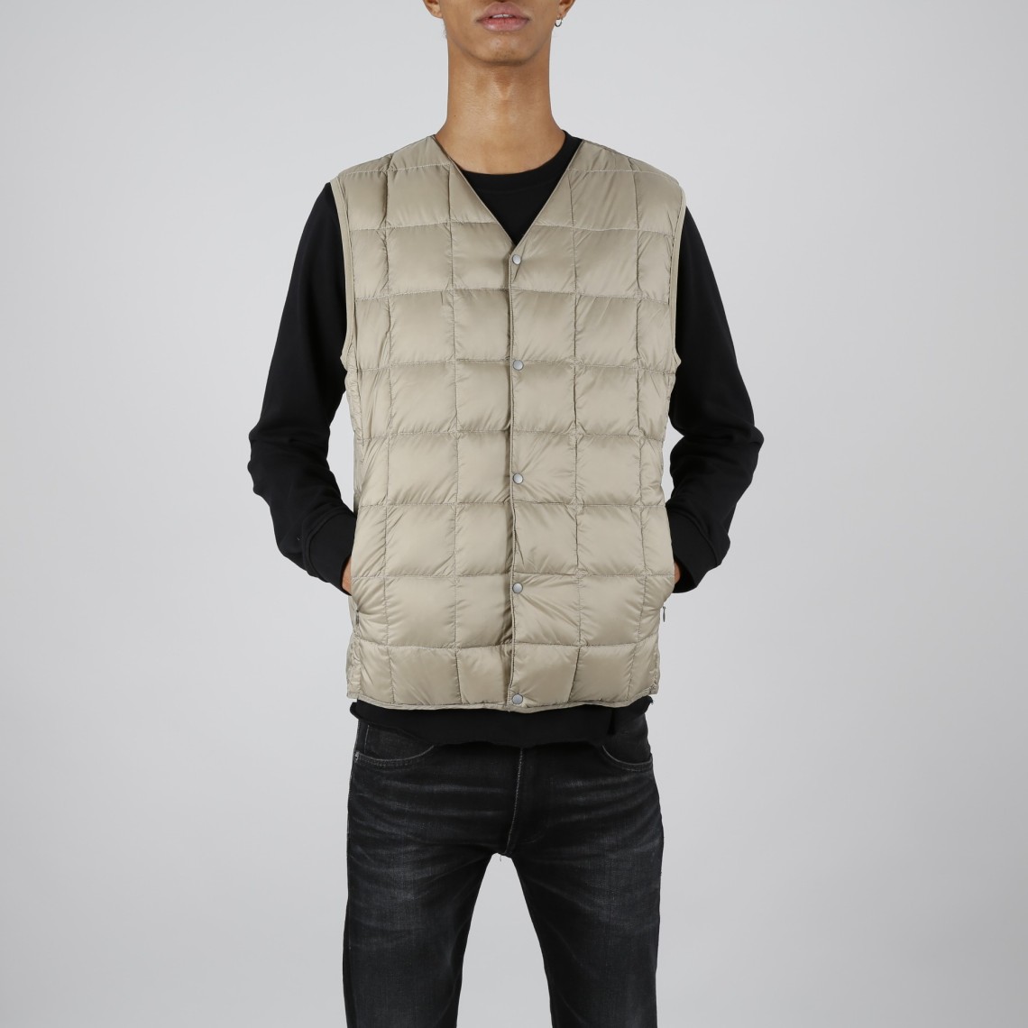 v neck down jacket
