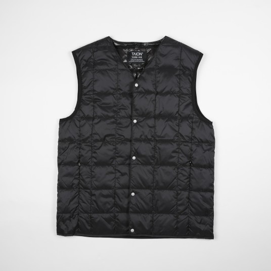 V NECK BUTTON DOWN VEST