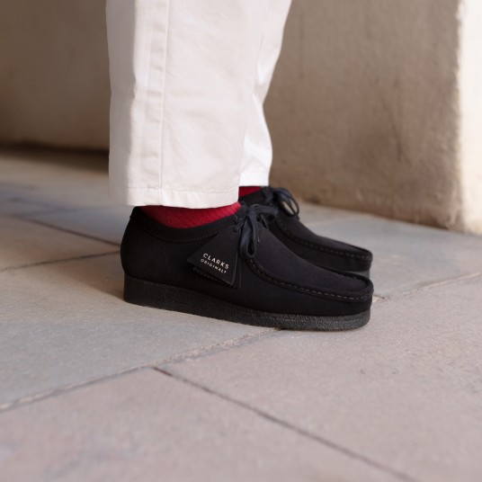 WALLABEE BLACK SDE