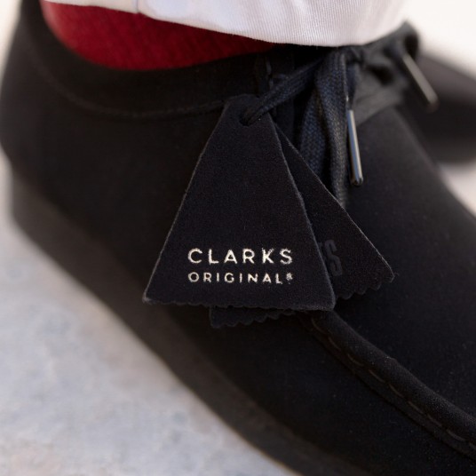 WALLABEE BLACK SDE